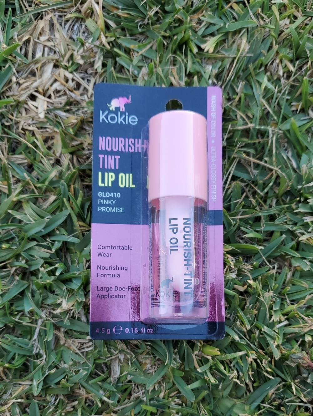 Kokie Nourish Tint Lip Oil In Pinky Promise